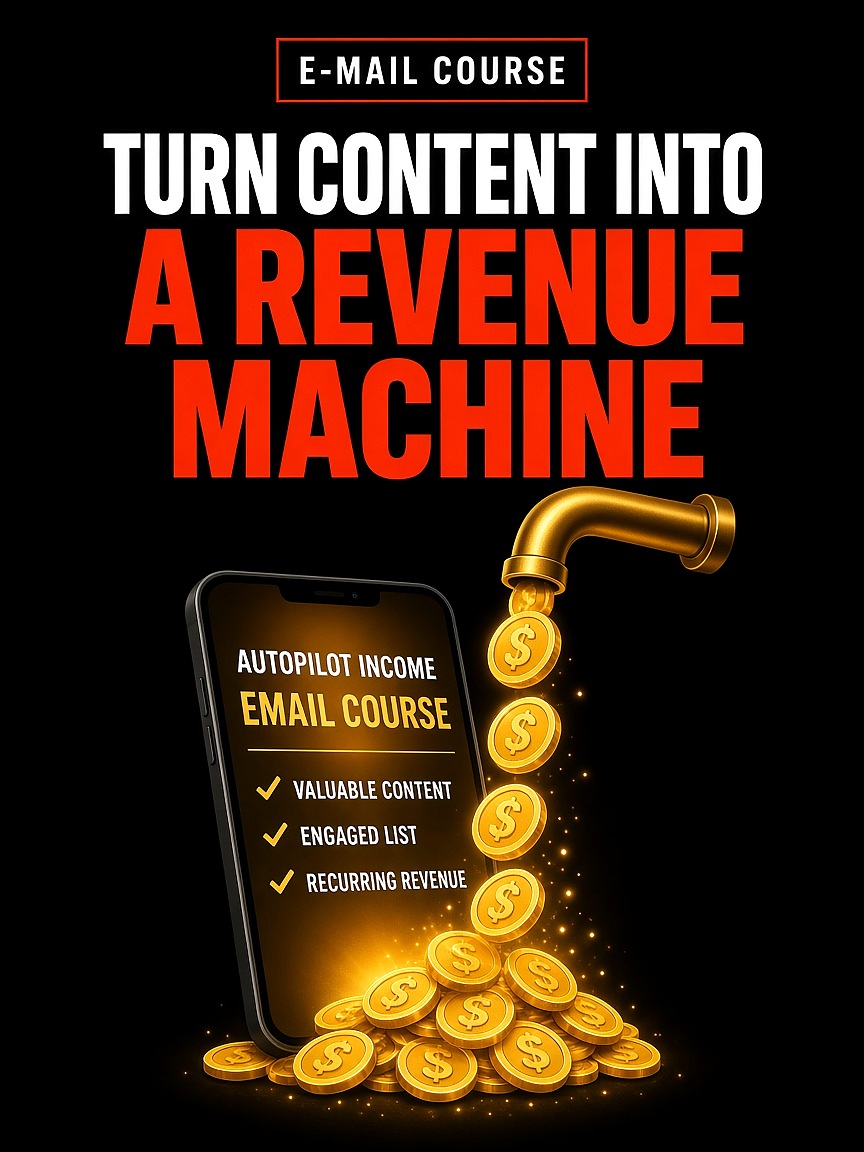 TURN CONTENT INTO A REVENUE MACHINE